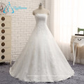 2017 Beading Pérolas Sequined Real Wedding Dress